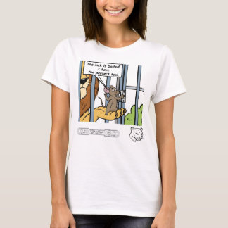 Camiseta O cadeado está trancado! Eu tenho a ferramenta per