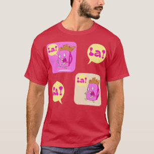 Camiseta O Café do Palácio Rosa Abre La para Trabalhar