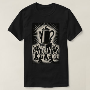 Camiseta O Café É Minha Religião – Adore o Café