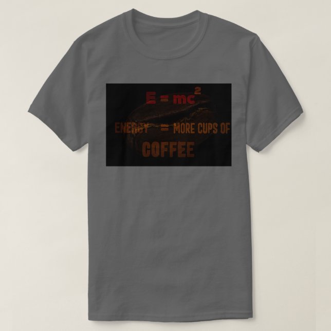 Camiseta o café é relativo (Frente do Design)