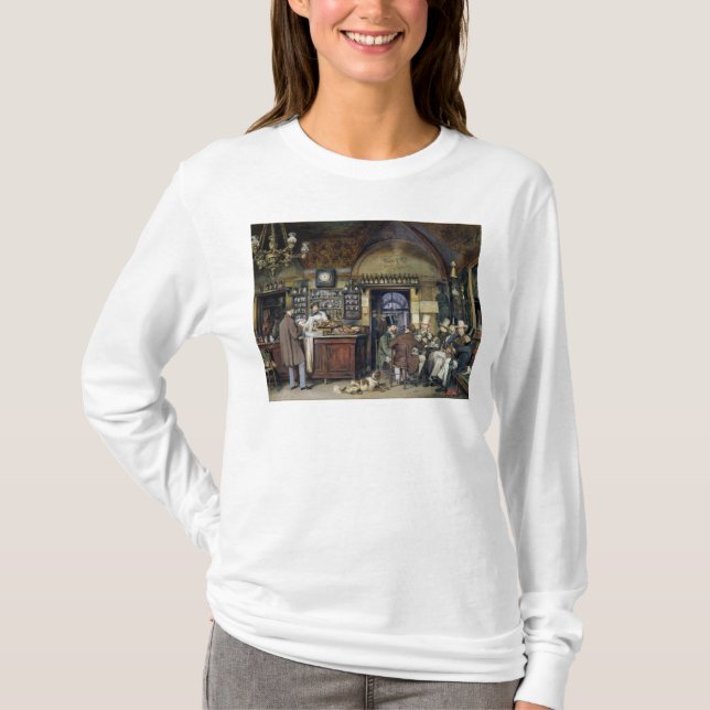 Camiseta O café em Roma, 1856 (Frente)
