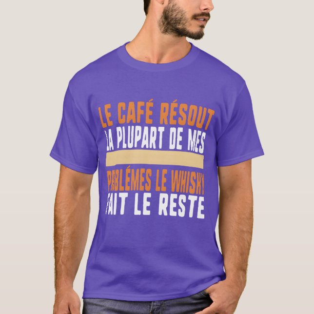 Camiseta O café resolve a maioria dos meus problemas, amigo (Frente)