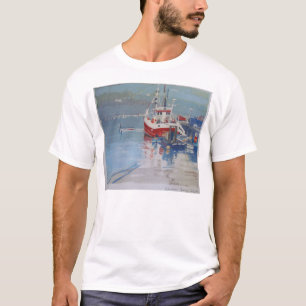 Camiseta O cais Salcombe do pescador