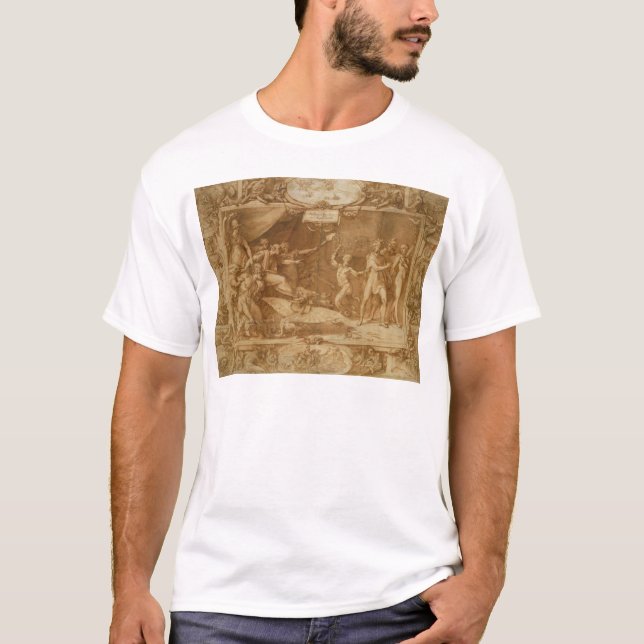Camiseta O Calumny de Apelles, 1572 (Frente)