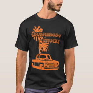 Camiseta O Caminhão-de-Praça caiu no Lowri do Corpo Quadrad