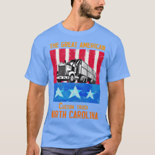 CAMISETA O CAMINHÃO PERSONALIZADO DA AMÉRICA EXCELENTE NO N