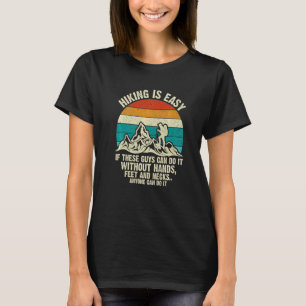 Camiseta O Caminho É Fácil, Retrorando Montagens De Estilo 