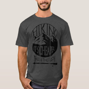 Camiseta O Caminho É Mais Barato Que A Terapia Engraçada.
