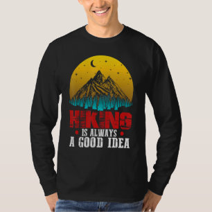 Camiseta O Caminho É Sempre Uma Boa Ideia De Acampamento Ao