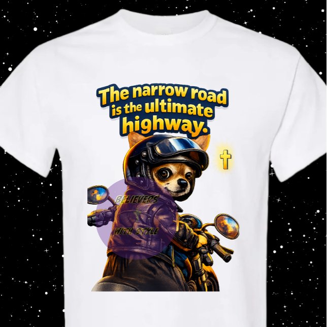 Camiseta O caminho estreito - Cristão (Criador carregado)