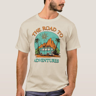 Camiseta O Caminho Para As Aventuras