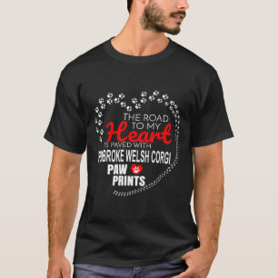 Camiseta O Caminho Para O Meu Coração Está Emparelhado C