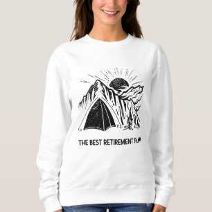 Camiseta O Camping É Meu Plano De Aposentadoria Aposentado