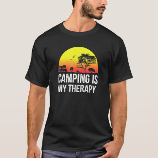 Camiseta O Camping É Minha Terapia - Camping