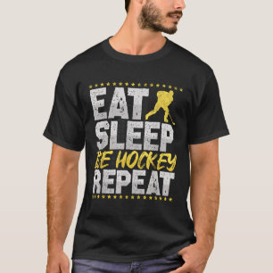 Camiseta O Campo de Hóquei Repete Campo de Hóquei Retro Mas