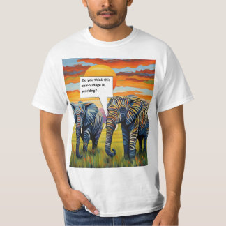 Camiseta O camuflagem está funcionando