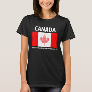 Camiseta O Canadá É Um Dos Países Mais Amigos Da