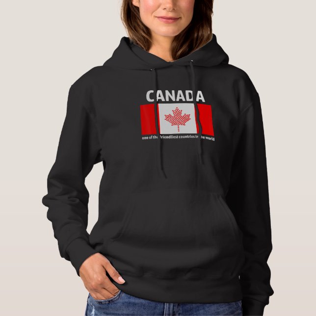 Camiseta O Canadá É Um Dos Países Mais Amigos Da (Frente)