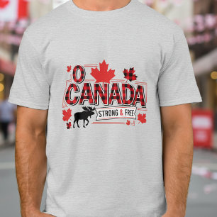 Camiseta Ó Canadá Forte & Livre Moose ID1314