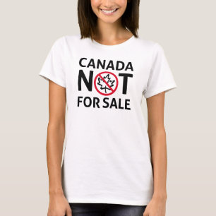 Camiseta O CANADÁ não é canadense para venda livre