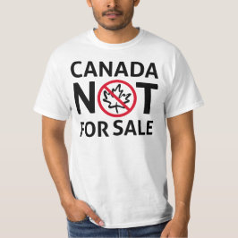 Camiseta O CANADÁ não é canadense para venda livre