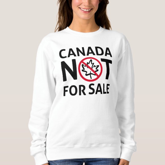 Camiseta O CANADÁ não é canadense para venda livre (Frente)
