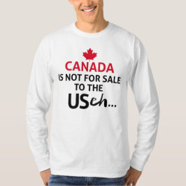 Camiseta O CANADÁ não é para os EUA é engraçado Oh Liberdad