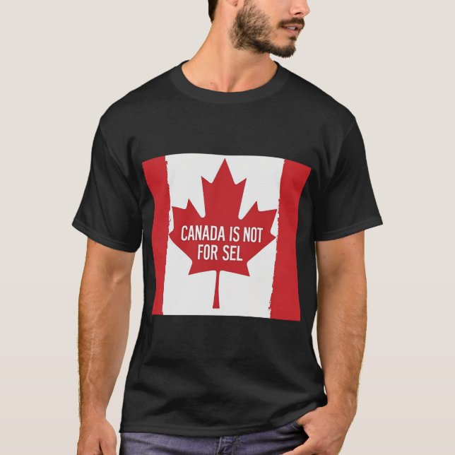 Camiseta O Canadá não é para Sel (Frente)