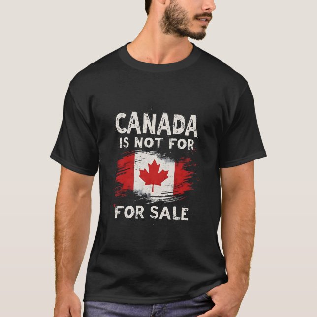 Camiseta O Canadá não é para ser presidente de galera (Frente)