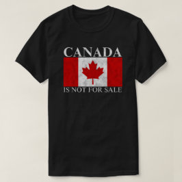 Camiseta O Canadá Não É Para Venda