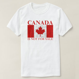 Camiseta O Canadá Não Está À Venda