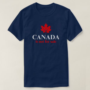 Camiseta O Canadá não está à venda de Red White