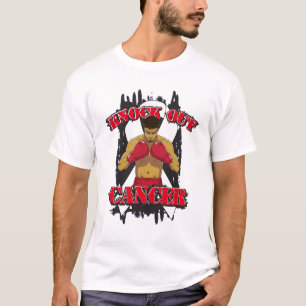 Camiseta O cancer de osso bate para fora o cancer