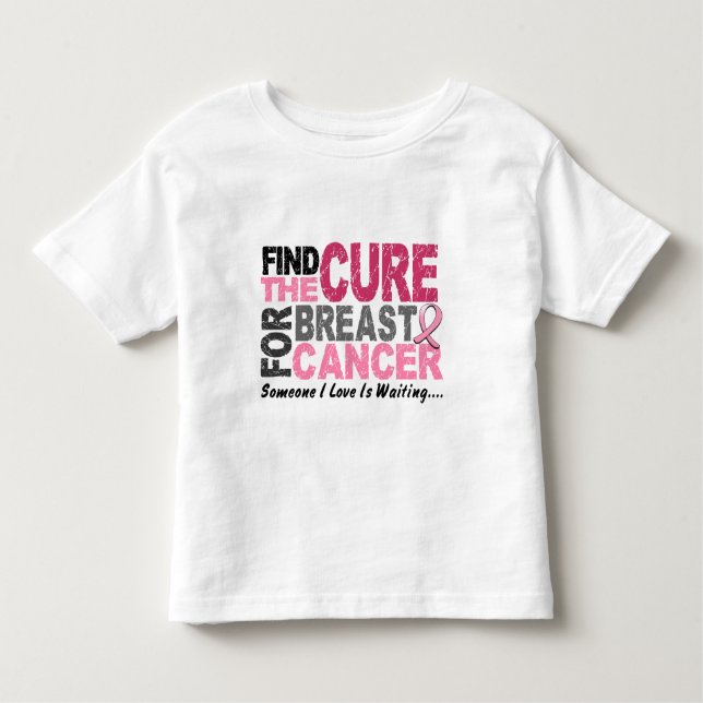 Camiseta O CANCRO DA MAMA encontra a cura 1 (Frente)