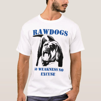 Camiseta O cão cru mais forte do que você pensa