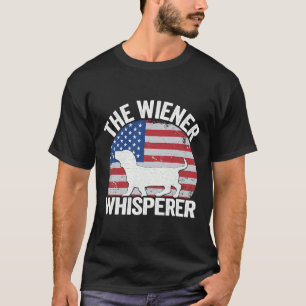 Camiseta O Cão-De-Boca-Suspiro Do Wiener