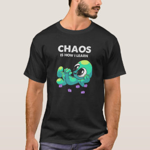 Camiseta O Caos É Como Eu Aprendo Aliens Sobre O Extraterr