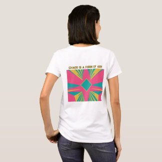 Camiseta O caos é uma forma de arte