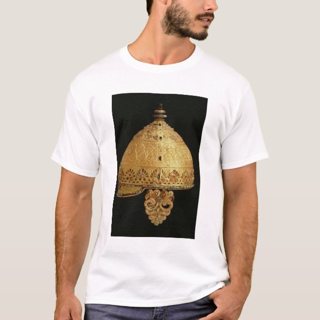 Camiseta O capacete celta encontrou em Agris, Charante, 4o (Frente)