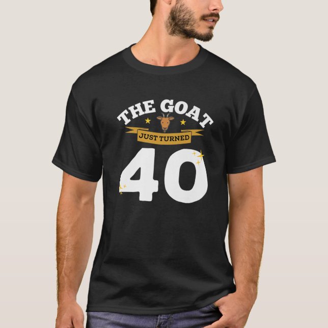Camiseta O Capim Acabou De Virar 40 - Tema Da Cabra anivers (Frente)
