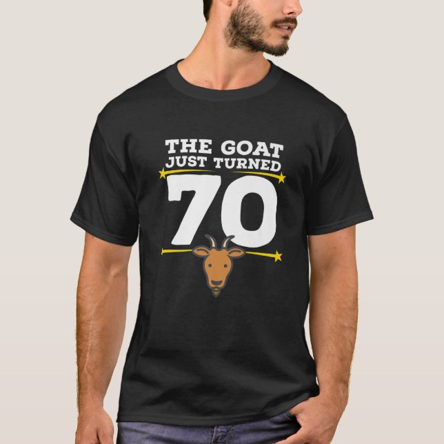 Camiseta O Capim Acabou De Virar 70 - Tema De Cabra De Aniv (Frente)