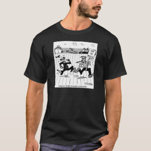 Camiseta O capitão Ahab persegue um protestador