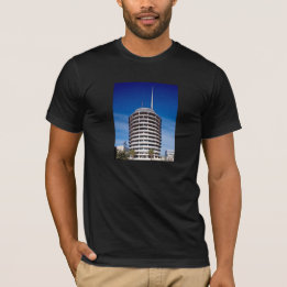 Camiseta O Capitólio grava o LA da torre