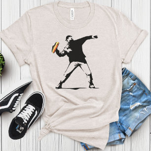 Camiseta O Cara do Sanduíche Lançador de Sanduíche Grátis e