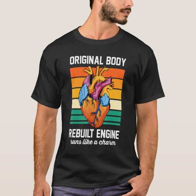 Camiseta O Cardiologista Original Body Rebuild Engine Execu (Frente)