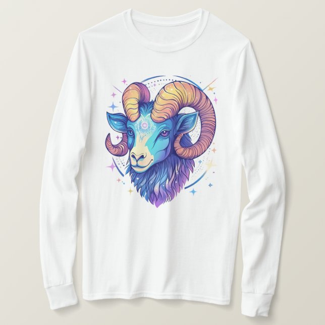 Camiseta O Carneiro Celestial (Frente do Design)