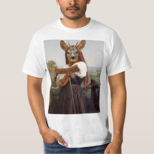Camiseta O Caro Pastor de Bouguereau