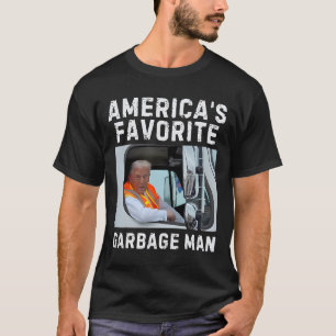 Camiseta O Carro de Reboque Favorito da América Trump Reboq
