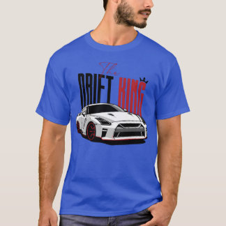 Camiseta O carro Drift menino retrô