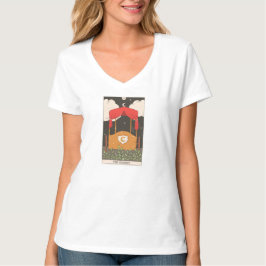 Camiseta O cartão de carruagem moderno Major Arcana